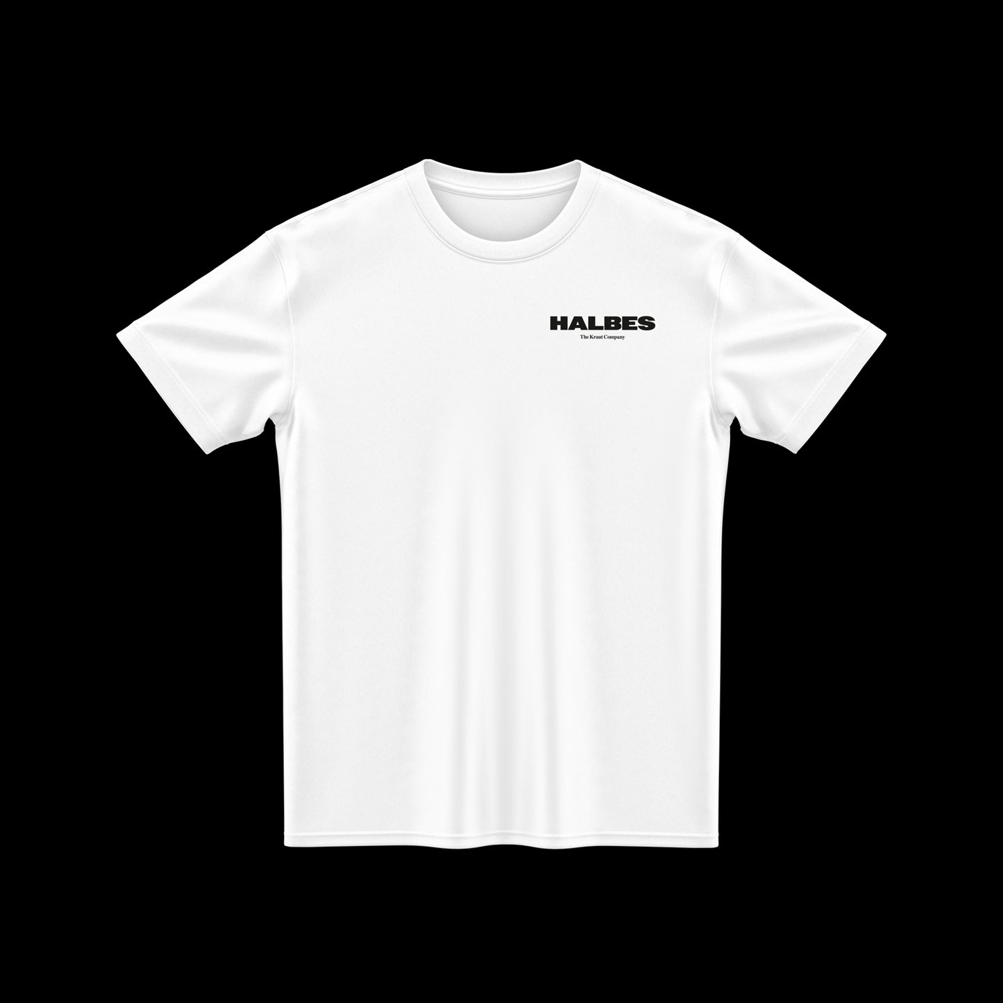 HALBES - T-Shirt Weiß