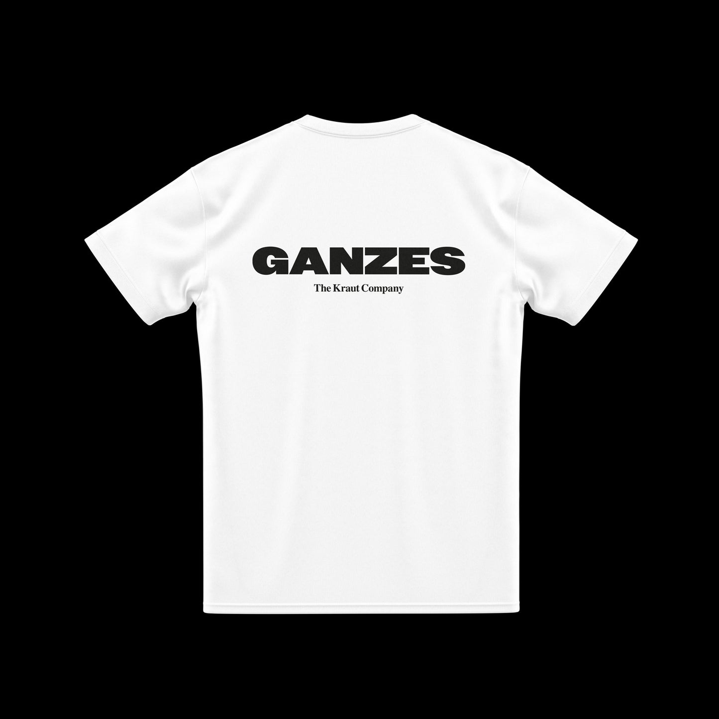 GANZES - T-Shirt Weiß