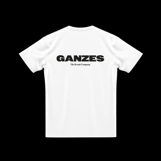 GANZES - T-Shirt Weiß