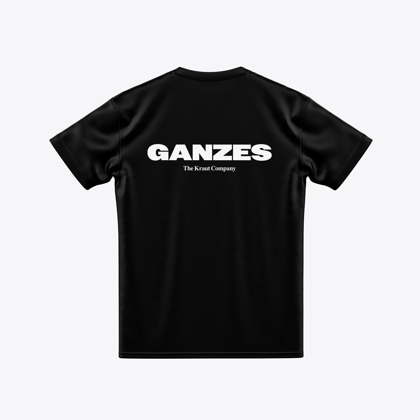 GANZES - T-Shirt Schwarz
