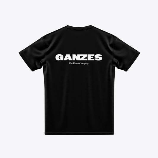 GANZES - T-Shirt Schwarz