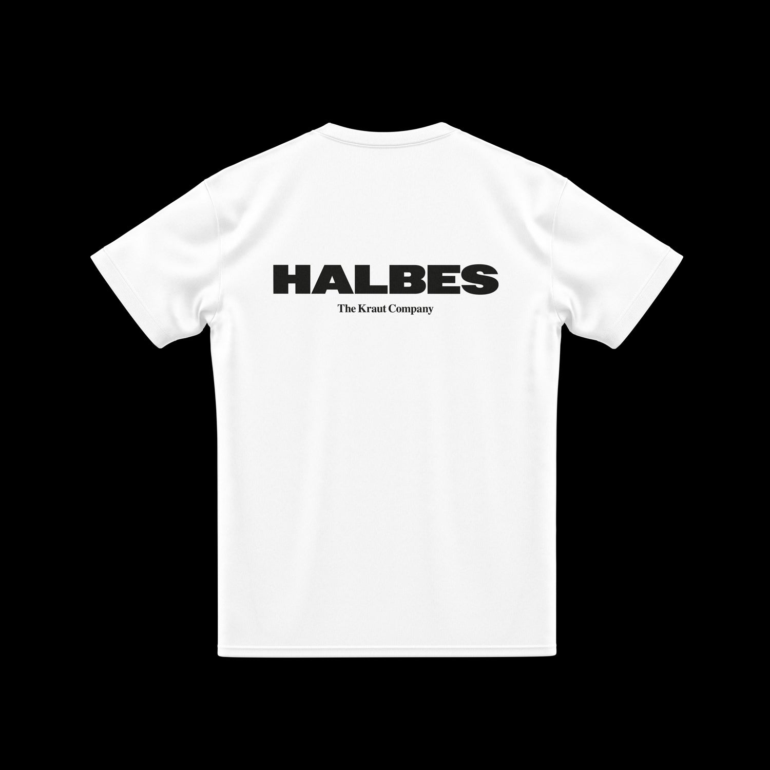 HALBES - T-Shirt Weiß