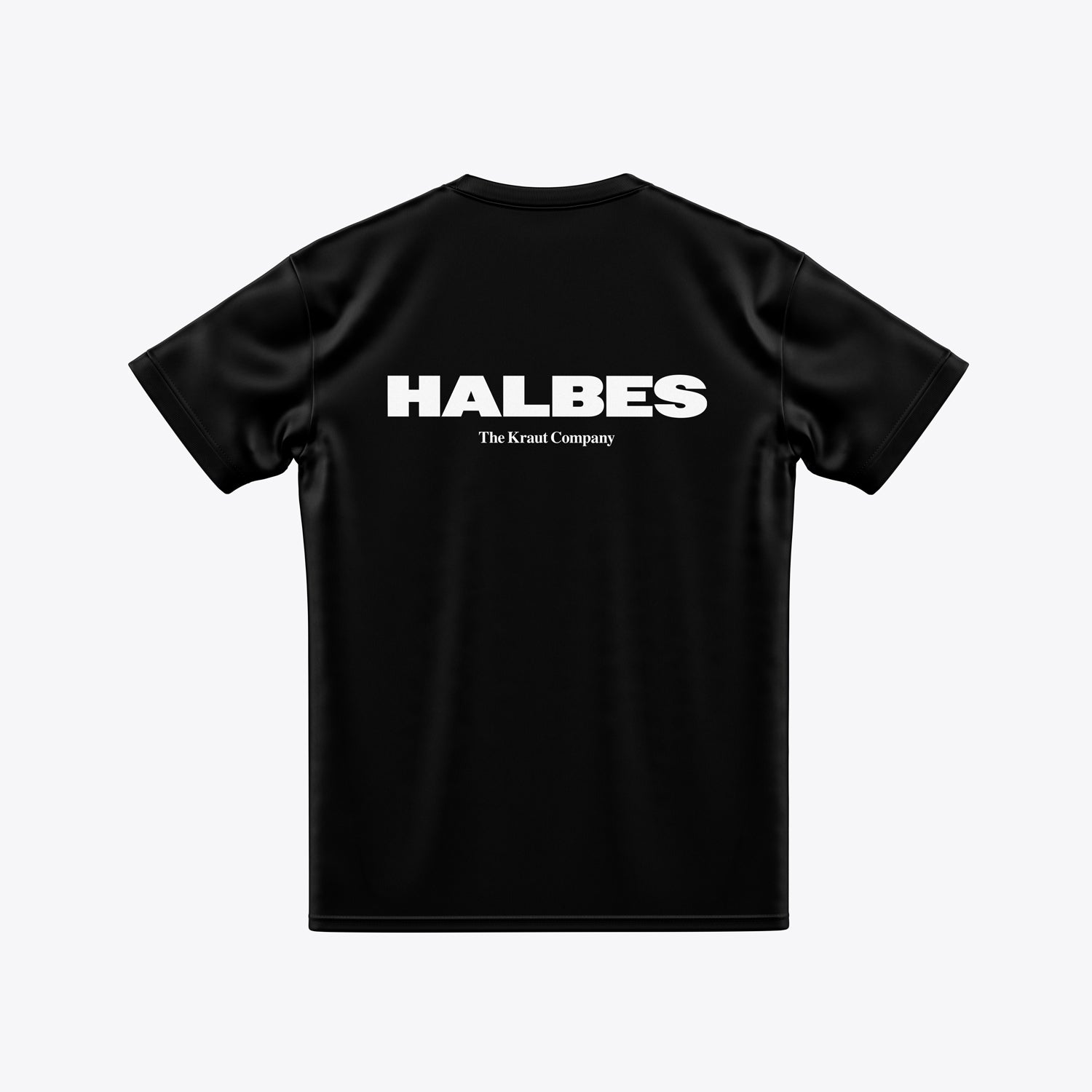 HALBES - T-Shirt Schwarz