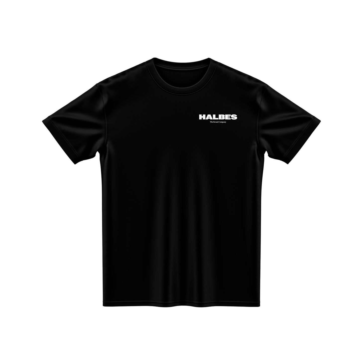 HALBES - T-Shirt Schwarz